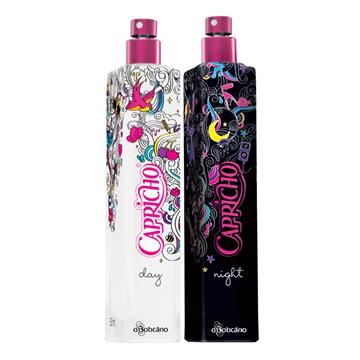 Capricho Day&Night Des. Colônia, 50ml cada