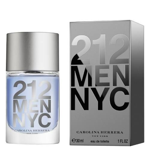 212 MEN NYC EAU DE TOILETTE MASCULINO 30ML